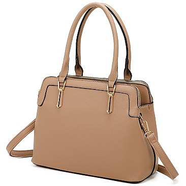 Fashion Top Handle 3-in-1 Satchel Set