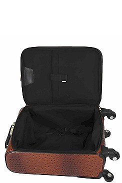2in1 FASHIONABLE CROCO DESIGN TRAVEL LUGGAGE SET JYLGOT-01