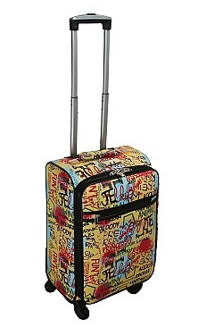 2 IN 1 Graffiti Travel Luggage Set