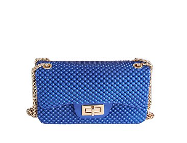 Beaded Jelly Candy Classic Shoulder Bag