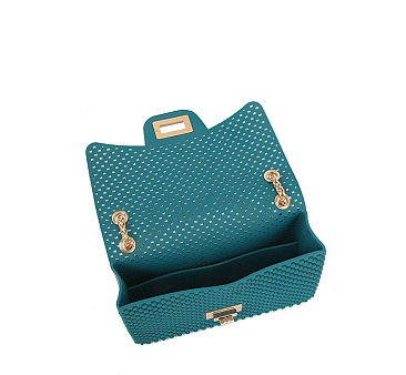 Beaded Jelly Candy Classic Shoulder Bag