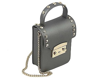 MODERN FASHION PLAIN DESIGN CROSSBODY BAG