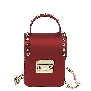 MODERN FASHION PLAIN DESIGN CROSSBODY BAG