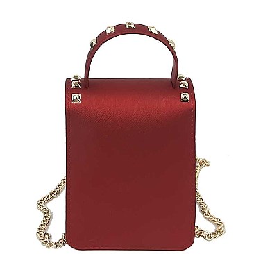 MODERN FASHION PLAIN DESIGN CROSSBODY BAG