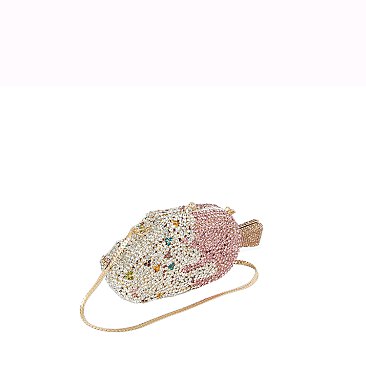 Rhinestone Fish Clutch Evening Bag > Rhinestone Bags > Mezon Handbags