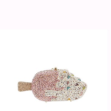 Rhinestone Fish Clutch Evening Bag > Rhinestone Bags > Mezon Handbags