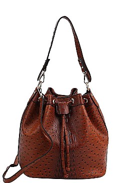 2in1 FASHION STYLISH BUCKET-HOBO BAG MATCHED WITH LONG WALLET JYLH-094-1W