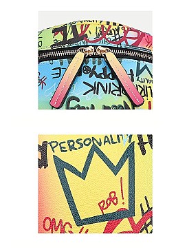 Medium Size Graffiti Backpack