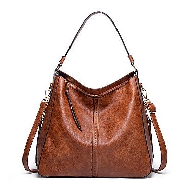 Fashion Smooth Shoulder Hobo Bag