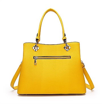 3 IN 1 DESIGNER LUXURY TOTE CROSSBODY PURSE SET
