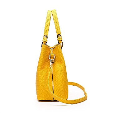 3 IN 1 DESIGNER LUXURY TOTE CROSSBODY PURSE SET