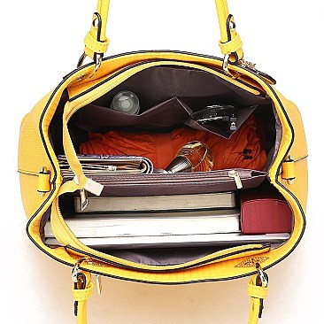 3 IN 1 DESIGNER LUXURY TOTE CROSSBODY PURSE SET