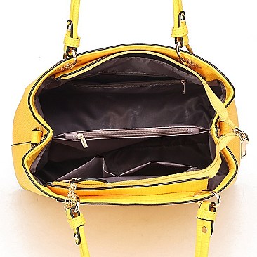 3 IN 1 DESIGNER LUXURY TOTE CROSSBODY PURSE SET
