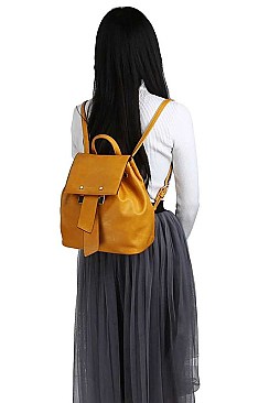 STYLISH TEXTURED PU LEATHER DESIGNER ELEPHANT BACKPACK JYLHJ-001