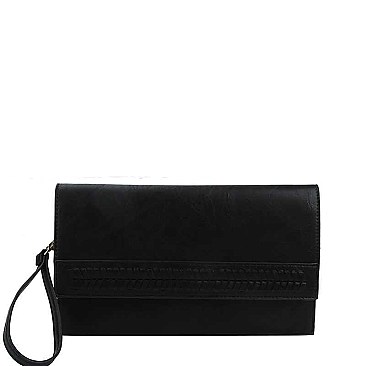 CHIC DESIGNER FASHION CLUTCH WITH TWO STRAPS JY-LHU-207