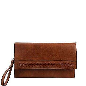 CHIC DESIGNER FASHION CLUTCH WITH TWO STRAPS JY-LHU-207