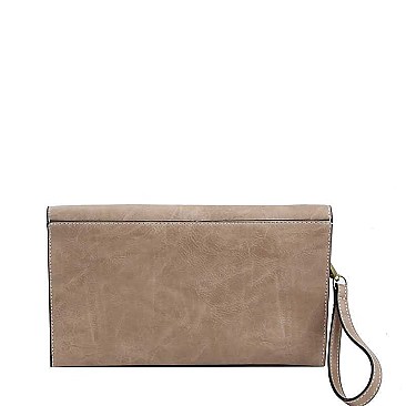 CHIC DESIGNER FASHION CLUTCH WITH TWO STRAPS JY-LHU-207