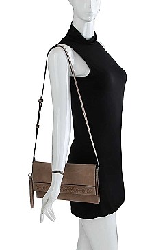 CHIC DESIGNER FASHION CLUTCH WITH TWO STRAPS JY-LHU-207