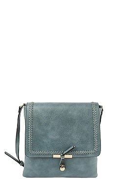 FASHION STRING CROSSBODY MESSENGER BAG