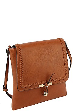 FASHION STRING CROSSBODY MESSENGER BAG