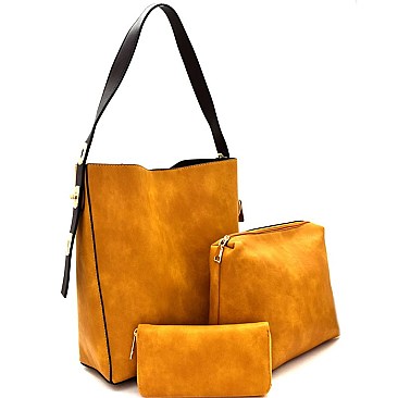 Extendable Strap 3 in 1 Hobo Wallet SET MH-LHU1321W