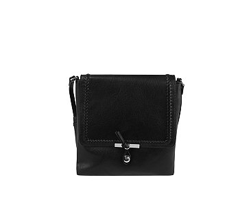 Fashion Braided Flap Crossbody Bag