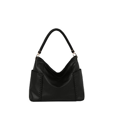 Fashion Braided Top Handle Shoulder Bag