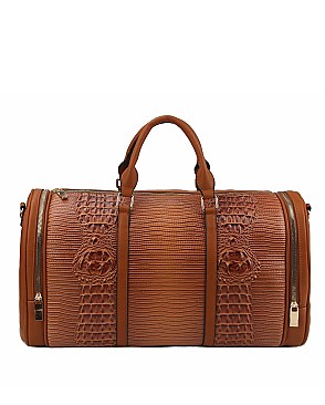 Alligator & Ostrich Duffle Bag