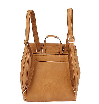 Fashion Flap Convertible Backpack