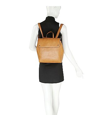 Fashion Flap Convertible Backpack