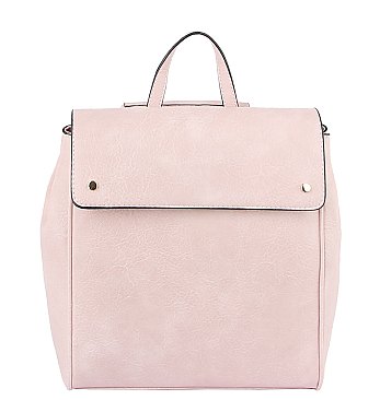 Fashion Flap Convertible Backpack