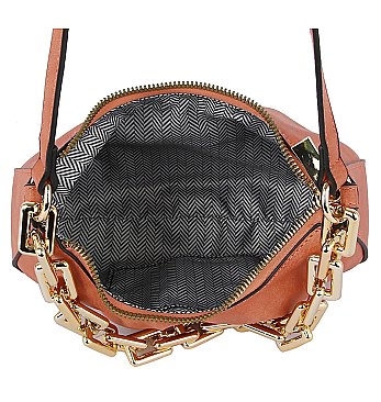 Chain Link Shoulder Bag