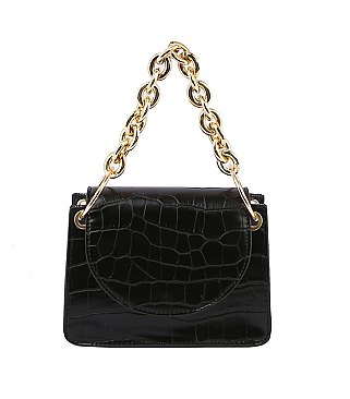 Croc Chain Link Convertible Bag Fanny Pack