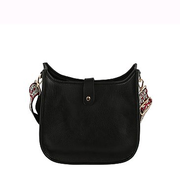 Fashion Hobo Crossbody Bag with Guitar Strap