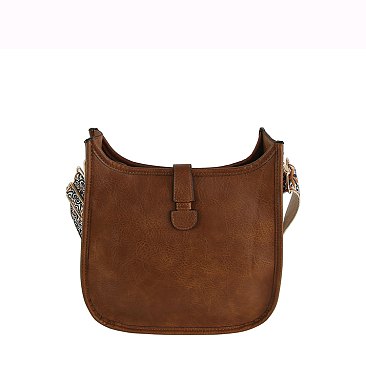 Fashion Hobo Crossbody Bag with Guitar Strap