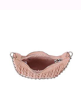 Chevron Quilted Crossbody Bag Hobo