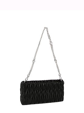 Chevron Quilted Crossbody Bag