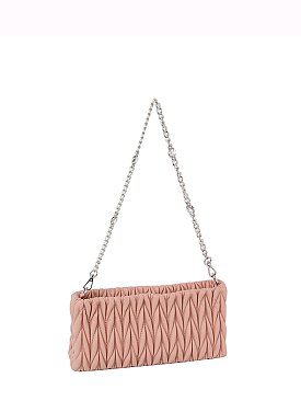 Chevron Quilted Crossbody Bag