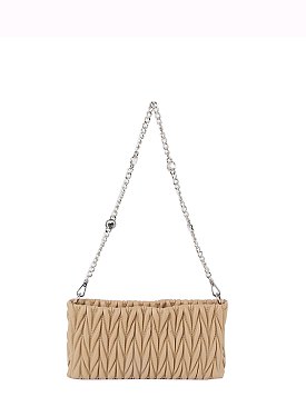 Chevron Quilted Crossbody Bag
