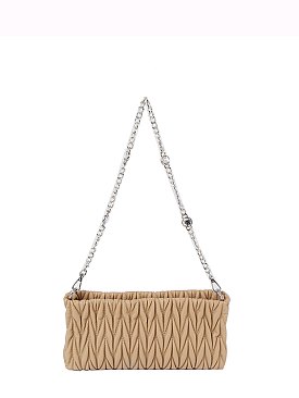 Chevron Quilted Crossbody Bag