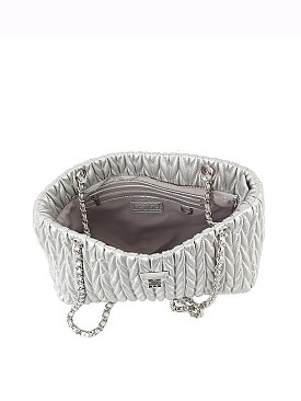 Chevron Quilted Classic Shoulder Bag