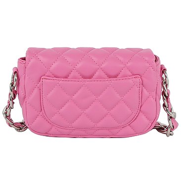 Quilted Flap Classic Shoulder Bag