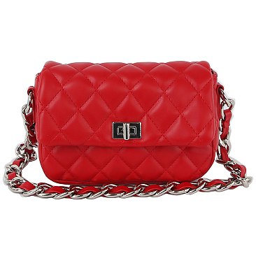 Quilted Flap Classic Shoulder Bag