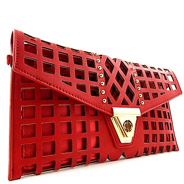 Laser-cut Twist Lock Clutch