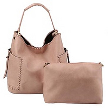 Whip stitch Side Pockets 2-in-1