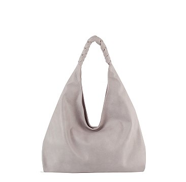 Braided Handle Shoulder Bag Hobo
