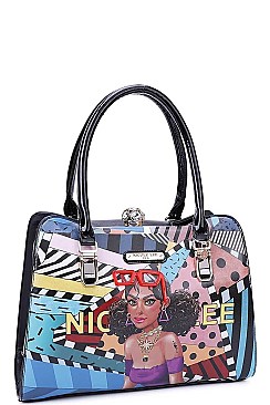 FRAME COLLECTION HANDBAG BY Nicole Lee