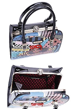 FRAME COLLECTION HANDBAG BY Nicole Lee