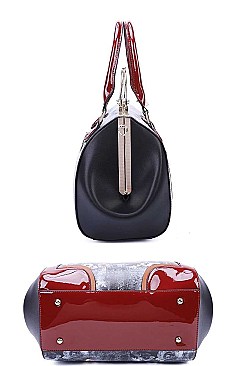 Nicole Lee FRAME COLLECTION DOUBLE HANDLE BAG