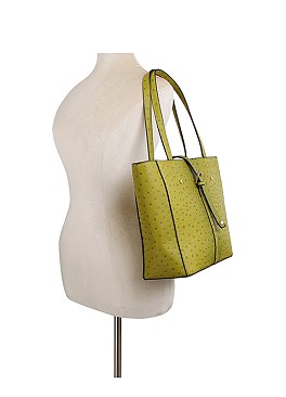 Ostrich Croc 3-in-1 Shopper Set